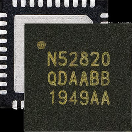 nRF52820芯片具有藍(lán)牙5、5.1和5.2的全部功能